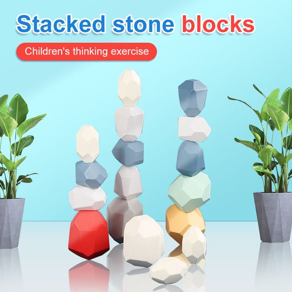 baby toy wooden jenga building block colored stone creative educational nordic style stacking game rainbow stone wooden toy gift
baby toy wooden jenga building block colored stone creative educational nordic style stacking game rainbow stone wooden toy gift
