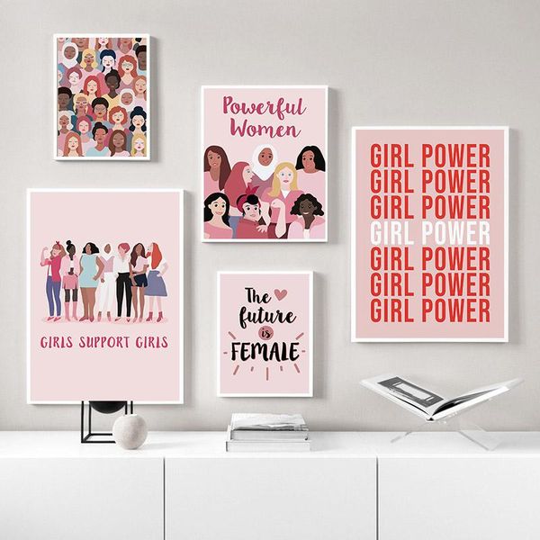paintings feminist pictures nursery art women power hand wall canvas painting prints girls modern poster living room bedroom 
paintings feminist pictures nursery art women power hand wall canvas painting prints girls modern poster living room bedroom