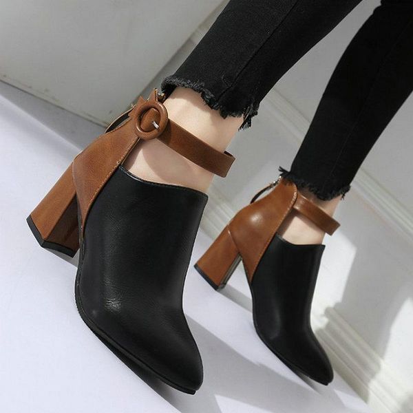 boots plus size 35-55 nice rain ankle women autumn vintage buckle shoes woman high heels office ladies mix color wild boot, Black
boots plus size 35-55 nice rain ankle women autumn vintage buckle shoes woman high heels office ladies mix color wild boot, Black