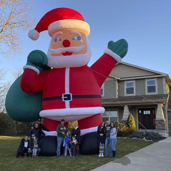 christmas decorations 26ft inflatable santa claus with blower for yard decoration
christmas decorations 26ft inflatable santa claus with blower for yard decoration