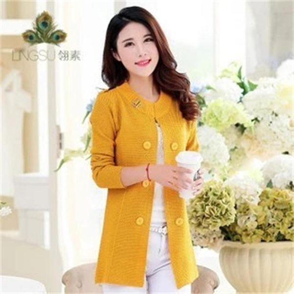 women's knits & tees fashion spring autumn women sweater cardigans casual long design female knitted coat pink yellow cardigan h476, White
women's knits & tees fashion spring autumn women sweater cardigans casual long design female knitted coat pink yellow cardigan h476, White