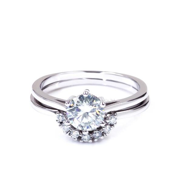 cluster rings tianyu gems fine jewelry 1 moissanite engagement ring 6 claw prong 7 stone band 925 sterling silver for women, Golden;silver
cluster rings tianyu gems fine jewelry 1 moissanite engagement ring 6 claw prong 7 stone band 925 sterling silver for women, Golden;silver