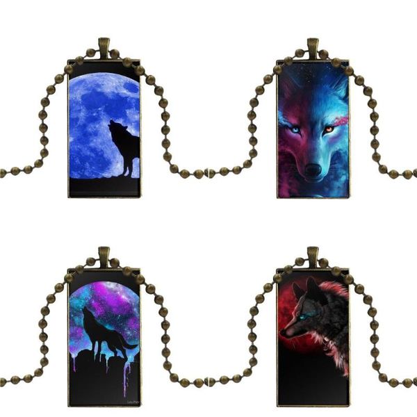 glass cabochon jewelry bronze color with long pendant choker rectangle necklace for girls fantasy blood moon wolf fierce necklaces, Silver
glass cabochon jewelry bronze color with long pendant choker rectangle necklace for girls fantasy blood moon wolf fierce necklaces, Silver