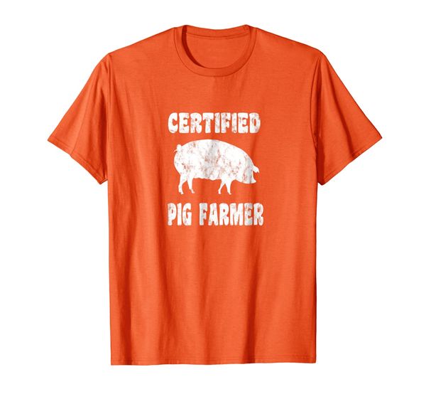 certified pig farmer - funny pig farming t shirt, White;black
certified pig farmer - funny pig farming t shirt, White;black