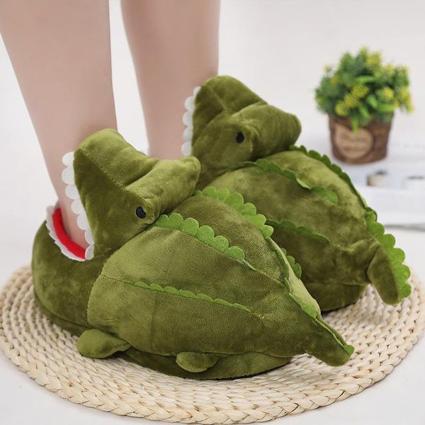 slippers house furry women cute cartoon crocodile design green bedroom ladies flat shoes indoor warm fur onesize, Black
slippers house furry women cute cartoon crocodile design green bedroom ladies flat shoes indoor warm fur onesize, Black