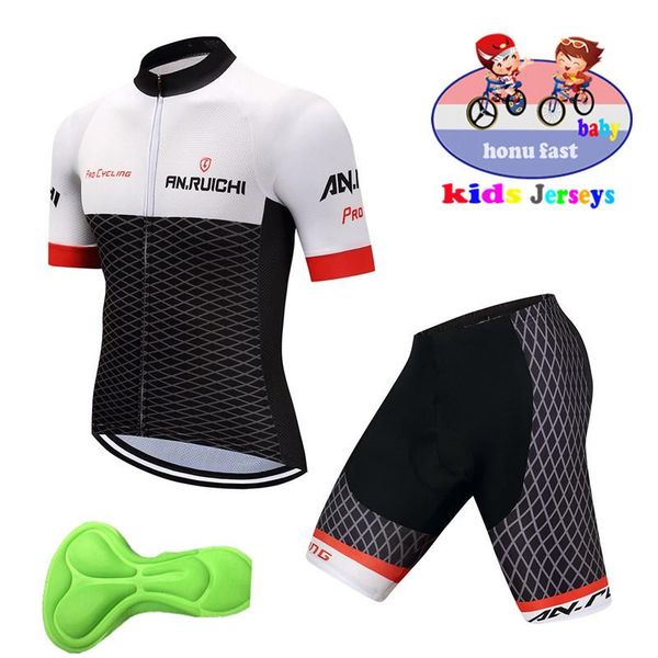 racing sets 2021 kids short sleeve cycling jersey set bicycle suit mtb boys uniform children summer clothing, Black;blue
racing sets 2021 kids short sleeve cycling jersey set bicycle suit mtb boys uniform children summer clothing, Black;blue