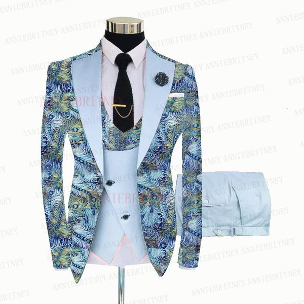 men's suits & blazers fashion floral printed men suit 3 piece tailored groom wedding tuxedo slim fit prom party b zjaz, White;black
men's suits & blazers fashion floral printed men suit 3 piece tailored groom wedding tuxedo slim fit prom party b zjaz, White;black