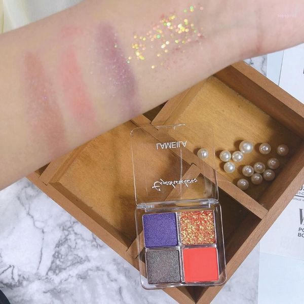 eye shadow ins four color disc, matte makeup, lazy shadow, beauty net red.1 
eye shadow ins four color disc, matte makeup, lazy shadow, beauty net red.1
