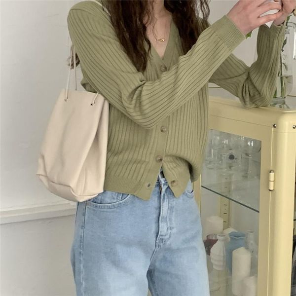 women's knits & tees cmaz spring slim fit versatile v-neck knitted cardigan fashionable long sleeve inner bottoming sweater coat, White
women's knits & tees cmaz spring slim fit versatile v-neck knitted cardigan fashionable long sleeve inner bottoming sweater coat, White