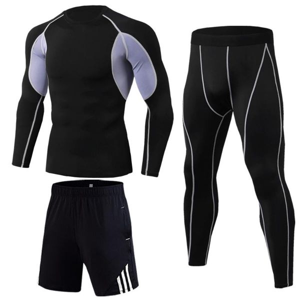 men's thermal underwear men jogging skins compression long sleeve shirts leggings sports sets bodybuilding track suit rashgard male, Black;white
men's thermal underwear men jogging skins compression long sleeve shirts leggings sports sets bodybuilding track suit rashgard male, Black;white