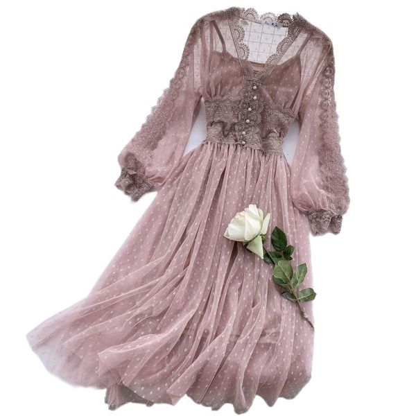 dresses 2021 spring mesh lace crochet es v-neck elegant prom sleeves women slim swing long beach, Black;gray
dresses 2021 spring mesh lace crochet es v-neck elegant prom sleeves women slim swing long beach, Black;gray