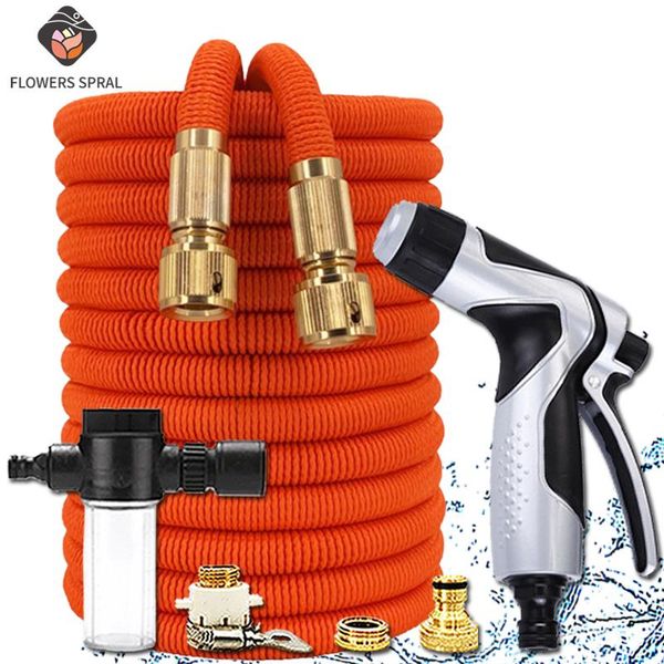 watering equipments high-pressure hose garden sprayer 17-150ft expandable flexible water for irrigation kit with gun car wash
watering equipments high-pressure hose garden sprayer 17-150ft expandable flexible water for irrigation kit with gun car wash