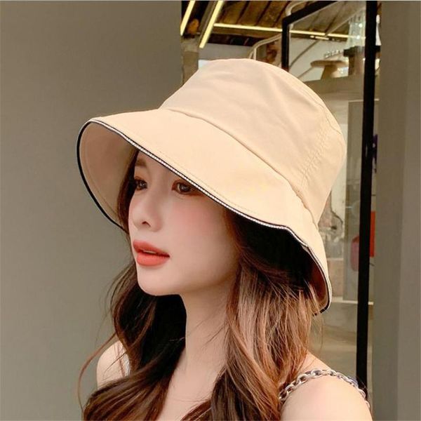 fisherman hat fashion sunshade pure color sunblock fresh wide brim basin hats, Blue;gray
fisherman hat fashion sunshade pure color sunblock fresh wide brim basin hats, Blue;gray