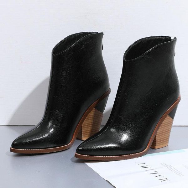 boots fashion back zipper women faux leather wedges ankle winter plush high heel western 2021 black
boots fashion back zipper women faux leather wedges ankle winter plush high heel western 2021 black