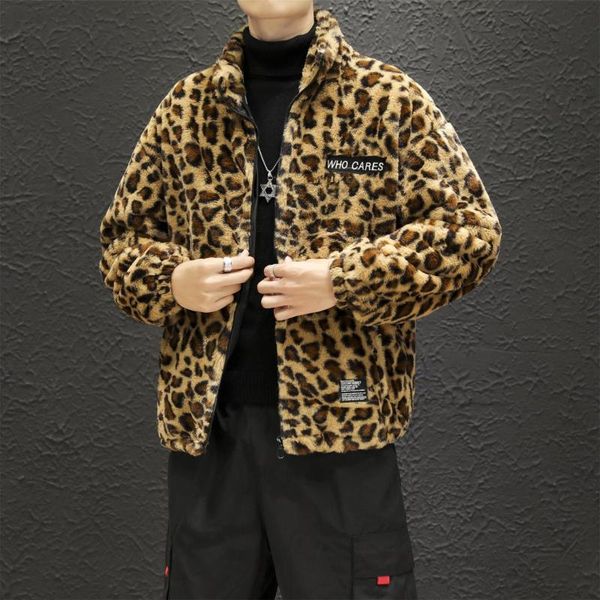 men's jackets jacket leopard grain printed lapel thicken warm zipper large size fashion personality male quality coat, Black;brown
men's jackets jacket leopard grain printed lapel thicken warm zipper large size fashion personality male quality coat, Black;brown