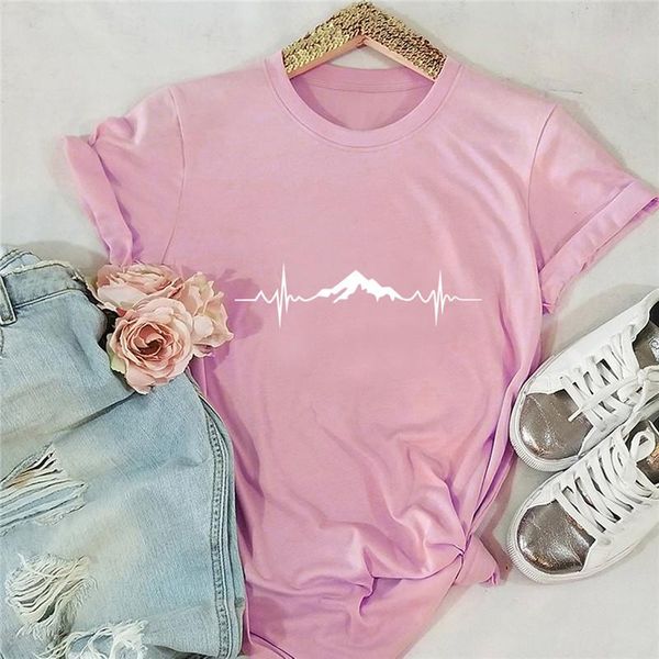 women's t-shirt 5xl plus size tshirt women ecg mountain print shirt o-neck short sleeve tees summer oversized 100%cotton t-shirts, White
women's t-shirt 5xl plus size tshirt women ecg mountain print shirt o-neck short sleeve tees summer oversized 100%cotton t-shirts, White