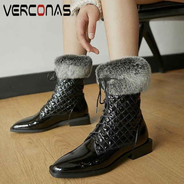 boots verconas ankle for women 2021 autumn winter warm lace-up low heels shoes woman fashion casual basic, Black
boots verconas ankle for women 2021 autumn winter warm lace-up low heels shoes woman fashion casual basic, Black
