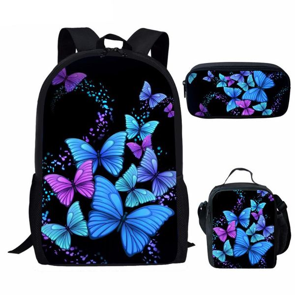 butterfly backpack for school kids girls book bags 3pcs/sets rucksack women's travel bagpack children schoolbags
butterfly backpack for school kids girls book bags 3pcs/sets rucksack women's travel bagpack children schoolbags