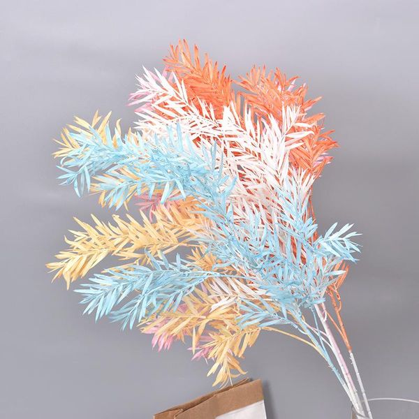 decorative flowers & wreaths artificial flower bamboo leaf plastic grass simulation wedding ceiling floral living room guide path decoration
decorative flowers & wreaths artificial flower bamboo leaf plastic grass simulation wedding ceiling floral living room guide path decoration