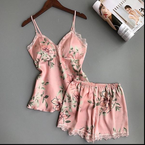 2pcs satin lace women sleepwear babydoll lingerie nightdress pajamas set, Black;red
2pcs satin lace women sleepwear babydoll lingerie nightdress pajamas set, Black;red