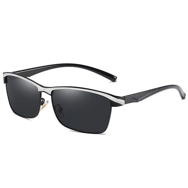 sunglasses 2021 luxury men's polarized driving brand designer retro black eye protection uv400, White;black
sunglasses 2021 luxury men's polarized driving brand designer retro black eye protection uv400, White;black