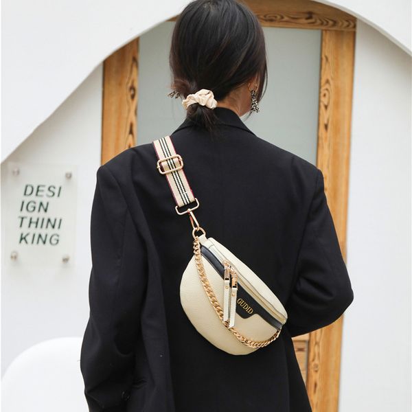 fashion cowhide women's bag new chain chest popular underarm single shoulder diagonal simple waist outlet purse
fashion cowhide women's bag new chain chest popular underarm single shoulder diagonal simple waist outlet purse