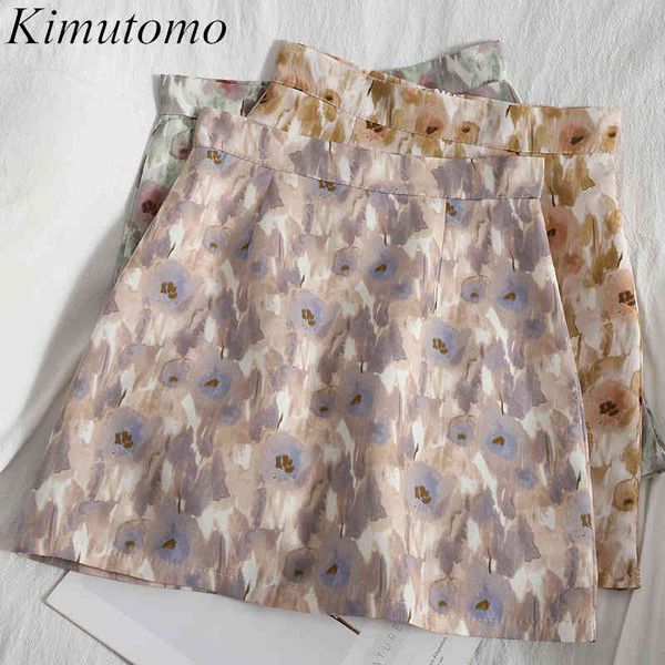 kimutomo chic floral printing mini skirts women summer korean fashion female high waist a-line skirt elegant casual 210521, Black
kimutomo chic floral printing mini skirts women summer korean fashion female high waist a-line skirt elegant casual 210521, Black