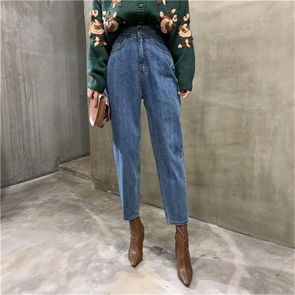 women's jeans hzirip 2021 blue solid high waist streetwear quality denim ankle-length pants sweet woman casual pencil
women's jeans hzirip 2021 blue solid high waist streetwear quality denim ankle-length pants sweet woman casual pencil