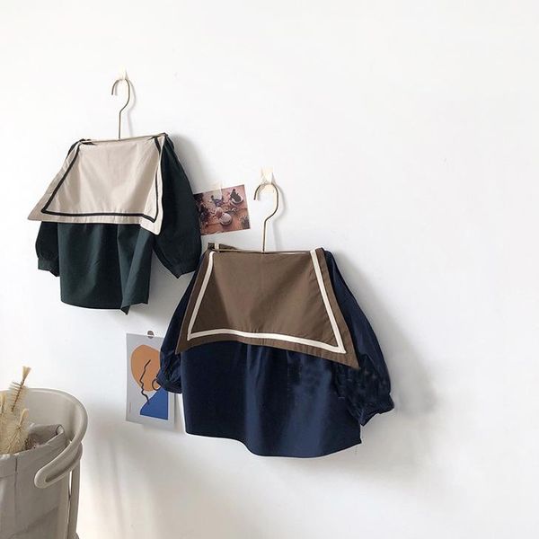 shirts wlg boys girls spring autumn kids dark blue navy green long sleeve fashion shirt baby all match for 1-6 years, White;black
shirts wlg boys girls spring autumn kids dark blue navy green long sleeve fashion shirt baby all match for 1-6 years, White;black