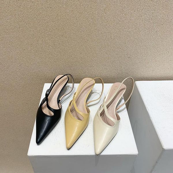 fashion women sandals pointed toe hollow thin low heels dress pumps back strap elastic band casual slides party shoes, Black
fashion women sandals pointed toe hollow thin low heels dress pumps back strap elastic band casual slides party shoes, Black