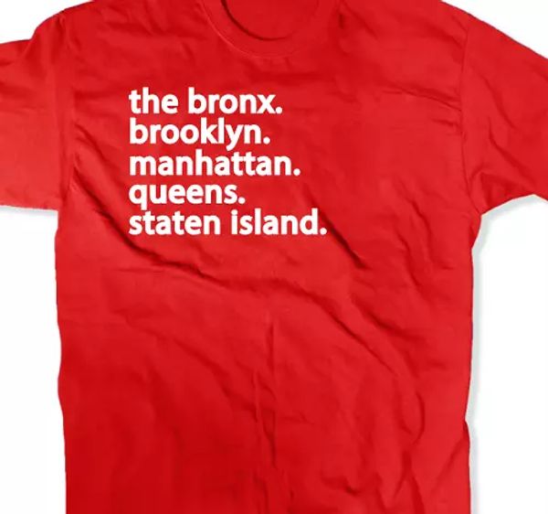 5 boroughs queens staten island the bronx t shirt tee brooklyn new york graffiti, White;black
5 boroughs queens staten island the bronx t shirt tee brooklyn new york graffiti, White;black