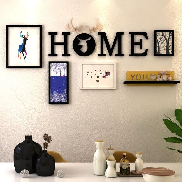 frames and mouldings collage wood 4pcs picture frames+home letter+shelf wall po frame set art home decoration for cadre
frames and mouldings collage wood 4pcs picture frames+home letter+shelf wall po frame set art home decoration for cadre