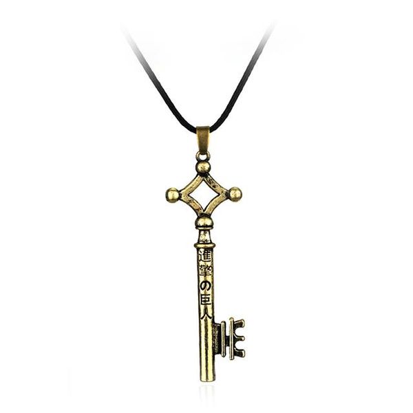 chains attack on titan key necklace vintage fashion metal entering the giant logo cosplay jewelry toy costumer gift ornaments pendant, Silver
chains attack on titan key necklace vintage fashion metal entering the giant logo cosplay jewelry toy costumer gift ornaments pendant, Silver