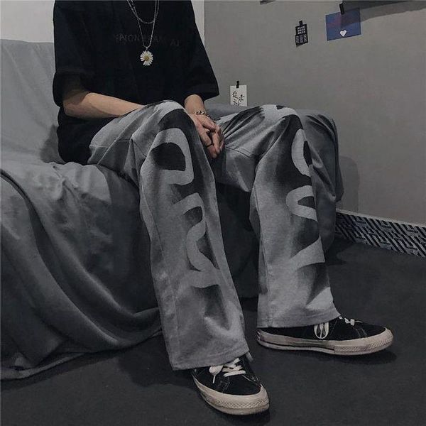 men's pants summer wide-leg dark black yamamoto personality letter printing straight loose drape handsome couple casual trousers
men's pants summer wide-leg dark black yamamoto personality letter printing straight loose drape handsome couple casual trousers