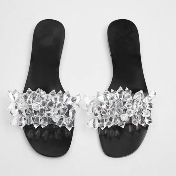 string bead shoes beige heeled sandals woman's slippers glitter slides fashion black 2021 jelly transparent luxury flat back str
string bead shoes beige heeled sandals woman's slippers glitter slides fashion black 2021 jelly transparent luxury flat back str
