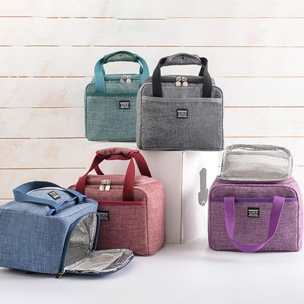 storage bags 2021 zipper portable practical thermal insulated canvas lunch box cooler tote handbag picnic school pouch for kid 
storage bags 2021 zipper portable practical thermal insulated canvas lunch box cooler tote handbag picnic school pouch for kid