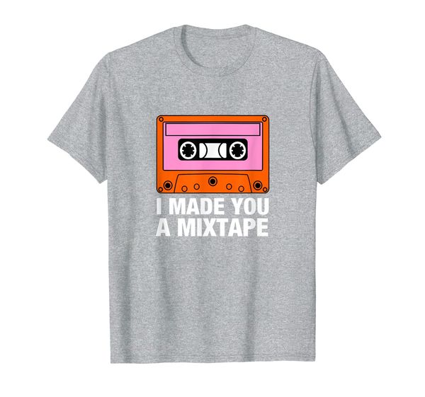 i made you a mixtape - retro vintage 90's casette mixtape t-shirt, White;black
i made you a mixtape - retro vintage 90's casette mixtape t-shirt, White;black