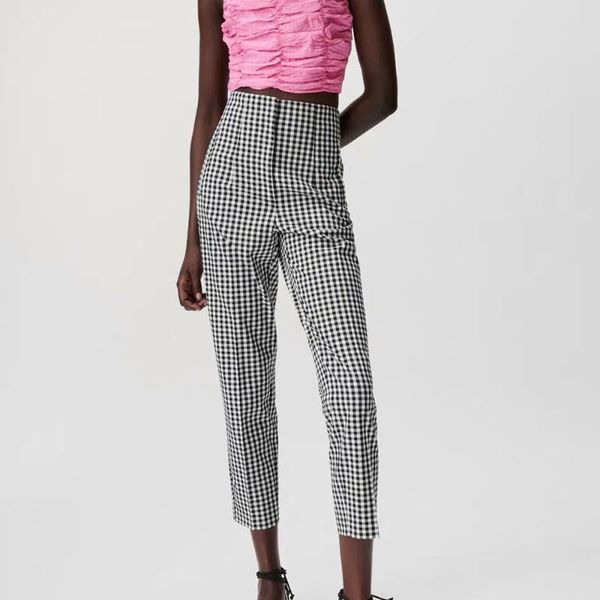 women's pants & capris diyig woman 2021 spring and autumn korean style casual high waist slimming black white plaid pencil za
women's pants & capris diyig woman 2021 spring and autumn korean style casual high waist slimming black white plaid pencil za