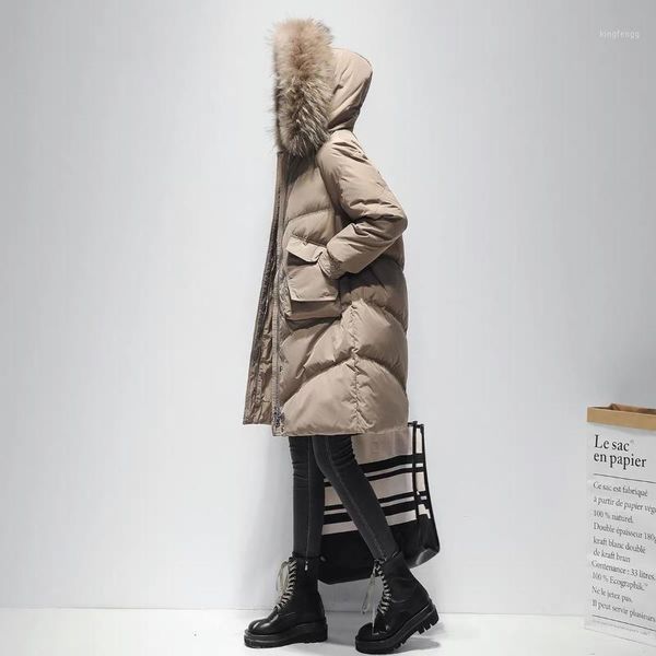 women's down & parkas fashion big real fur collar fluffy coat female winter thicker warm hooded jacket wy247, Black
women's down & parkas fashion big real fur collar fluffy coat female winter thicker warm hooded jacket wy247, Black