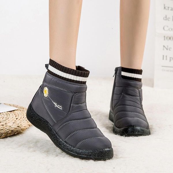 boots winter women snow waterproof warm plush ankle for shoes botas mujer plus size 43 e22z, Black
boots winter women snow waterproof warm plush ankle for shoes botas mujer plus size 43 e22z, Black