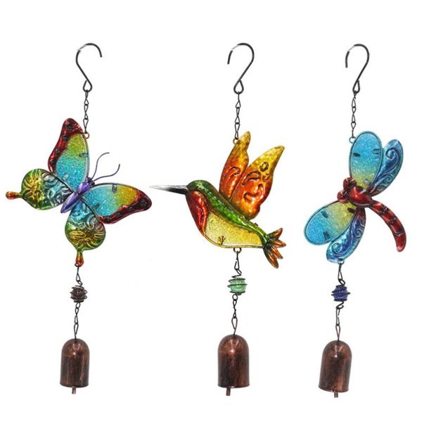 decorative objects & figurines 1pc vintage colorful iron wind chime painted diamond glass birds butterfly dragonfly metal pendant garden hom
decorative objects & figurines 1pc vintage colorful iron wind chime painted diamond glass birds butterfly dragonfly metal pendant garden hom