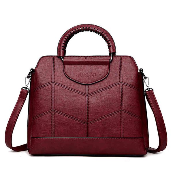 tote leather luxury designer handbags crossbody bags for women sac a main ladies hand bag lj210203
tote leather luxury designer handbags crossbody bags for women sac a main ladies hand bag lj210203