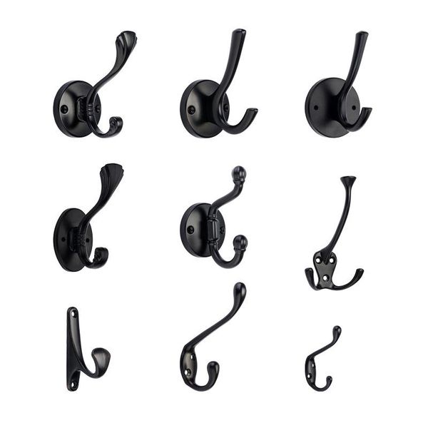 hooks & rails zinc alloy storage wall hook black cloth coat bag hat hanging kitchen racks with screws home hardware hanger
hooks & rails zinc alloy storage wall hook black cloth coat bag hat hanging kitchen racks with screws home hardware hanger