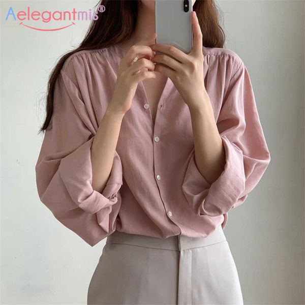 aelegantmis korean casual loose pink blouse shirt women long sleeve oversize shirts female sweet spring chiffon elegant 210607, White
aelegantmis korean casual loose pink blouse shirt women long sleeve oversize shirts female sweet spring chiffon elegant 210607, White
