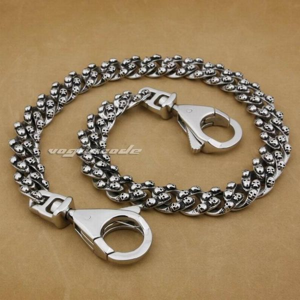 keychains 14" ~ 36" stainless steel mens huge biker rocker punk skull wallet chain 5q012wc 3p7, Silver
keychains 14" ~ 36" stainless steel mens huge biker rocker punk skull wallet chain 5q012wc 3p7, Silver