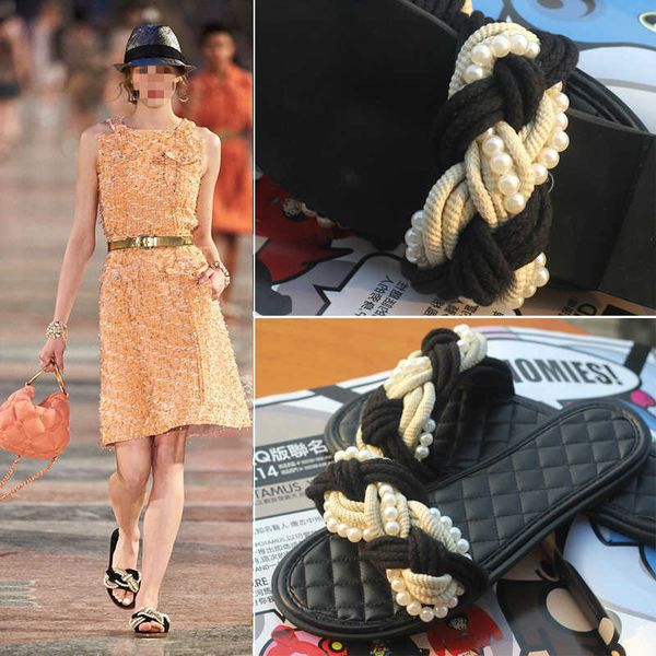 slippers more size frizzy women's slippers style summer sliding into fashionable flat shoes feminine outdoor casual sandals strain mc7g, Black
slippers more size frizzy women's slippers style summer sliding into fashionable flat shoes feminine outdoor casual sandals strain mc7g, Black
