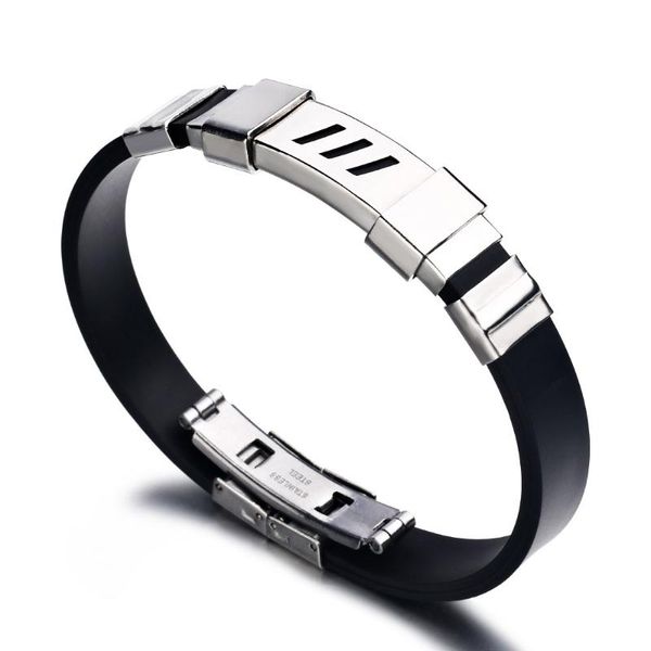 charm bracelets stainless steel cross health bracelet bangles men black silver color fiber for fashion jewelry bijoux, Golden;silver
charm bracelets stainless steel cross health bracelet bangles men black silver color fiber for fashion jewelry bijoux, Golden;silver