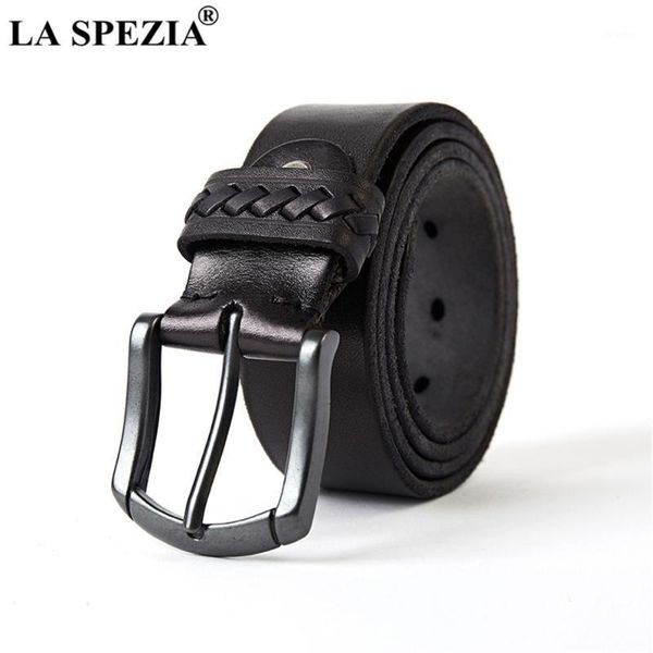 belts la spezia men leather belt black pin buckle genuine male vintage casual trouser real1, Black;brown
belts la spezia men leather belt black pin buckle genuine male vintage casual trouser real1, Black;brown