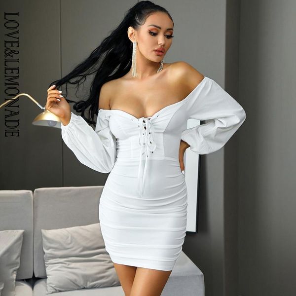 casual dresses love&lemonade white tube cut out lace lantern long sleeve bodycon mini dress lm99006, Black;gray
casual dresses love&lemonade white tube cut out lace lantern long sleeve bodycon mini dress lm99006, Black;gray