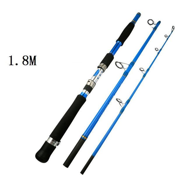 boat fishing rods woen portable three sections deep sea rod carbon xxh super hard straight handle 1.8-2.1m iron pole
boat fishing rods woen portable three sections deep sea rod carbon xxh super hard straight handle 1.8-2.1m iron pole